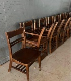8 - vintage old school chairs