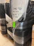 pallet of multi purpose hand towel rolls beleived to be some type of cotton material