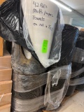 pallet of multi purpose hand towel rolls beleived to be some type of cotton material