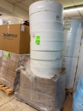 pallet of rolls packaging material and yarn rolls