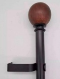 pallet of new curtain rod, rods are 1'' x 50'' minimum and 144'' max length LEONA LYLA BALL