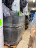 pallet of rolls of multi purpose towels