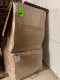 2 gaylord pallet box of yarn rolls