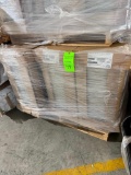 pallet of misc new bookcase and cabinets misc sizes