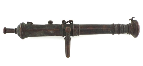 Very Good 17th-18th C. Portuguese Lantaka Bronze Naval Cannon.