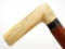 Very Good Antique 19th C. Gentleman's Walking Cane, Fine Carved Grip, Nice Stick