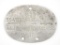 German Wwii Ss Verfugungstruppe Identification Disc Dog-tag