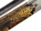 Eagle Head Imperial German Damascus Sword With Blue/gold Panels