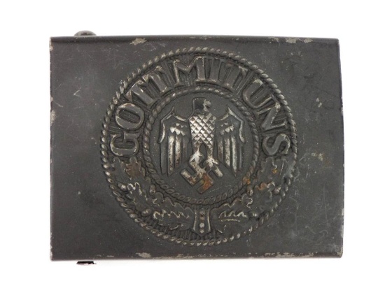 Rare German Wwii Naval Belt Buckle