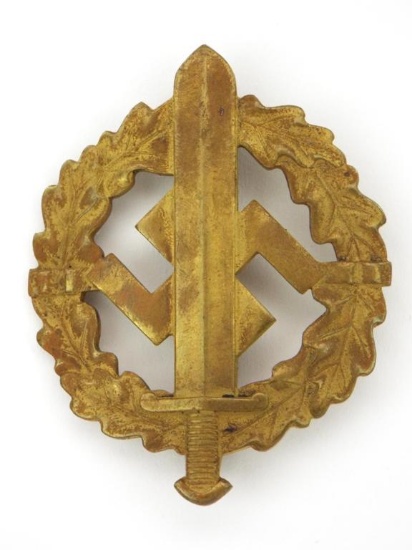 German Wwii Gold Sa Sports Badge