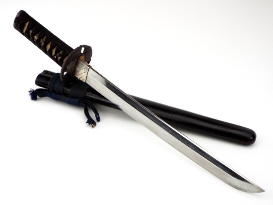 Nicely Mounted Japanese Edo Samurai Wakizashi
