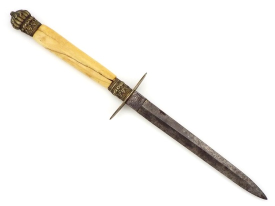 Rare British Bowie Knife By G. Woodhead Sheffield