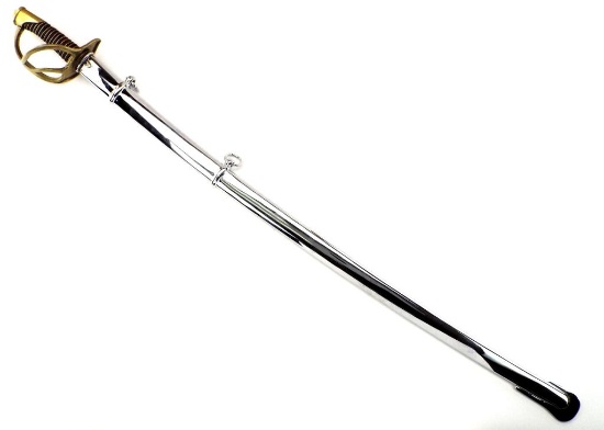 Mint Antique American Civil War Cavalry Officers Sword By Horstmann