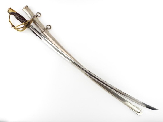 Rare Maker American Civil War By D.J. Millard Clayville Cavalry Sword
