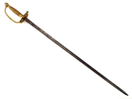American Civil War Nco Officers Sword By Ames Dated 1863