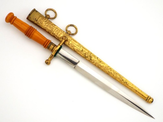 Dutch Wwii Naval Officers Navy Dirk By Horster Solingen