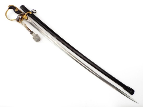 German Wwii Dovehead Officers Sword By Alcoso Solingen