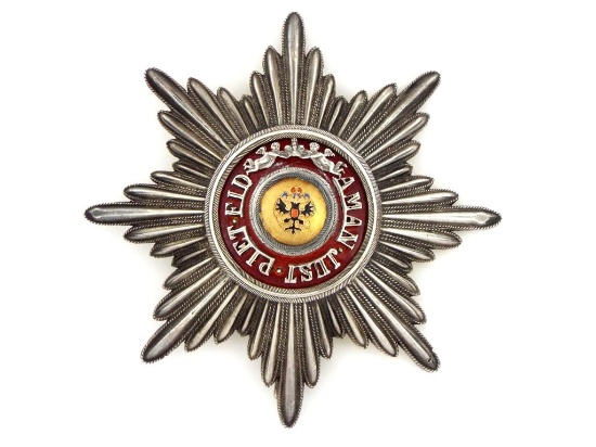 Imperial Russian Order Of Saint Anna For Non Christians