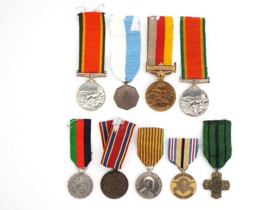 Lot Of 9 Antique And Vintage Medals