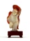 Antique Chinese White Jade Carved Statue