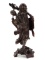 Large Antique Finely Carved Chinese Figure Of A Sage
