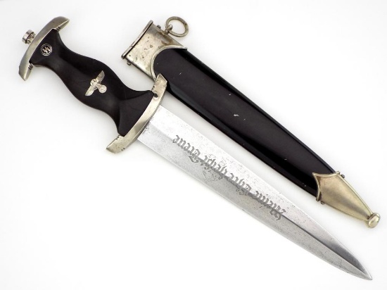 RARE German WWII TRANSITIONAL SS Dagger RZM 121/34 | Online Auctions ...