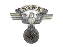 German WWII NSKK Motor Corps Vehicle Insignia Attachment
