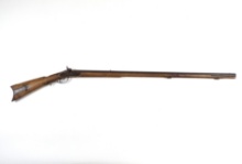 US Civil War Confederate Percussion Rifle By H. LEMAN & Curly Maple