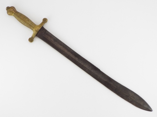 Rare Imperial Russian Artillery Cutlass Dated 1834