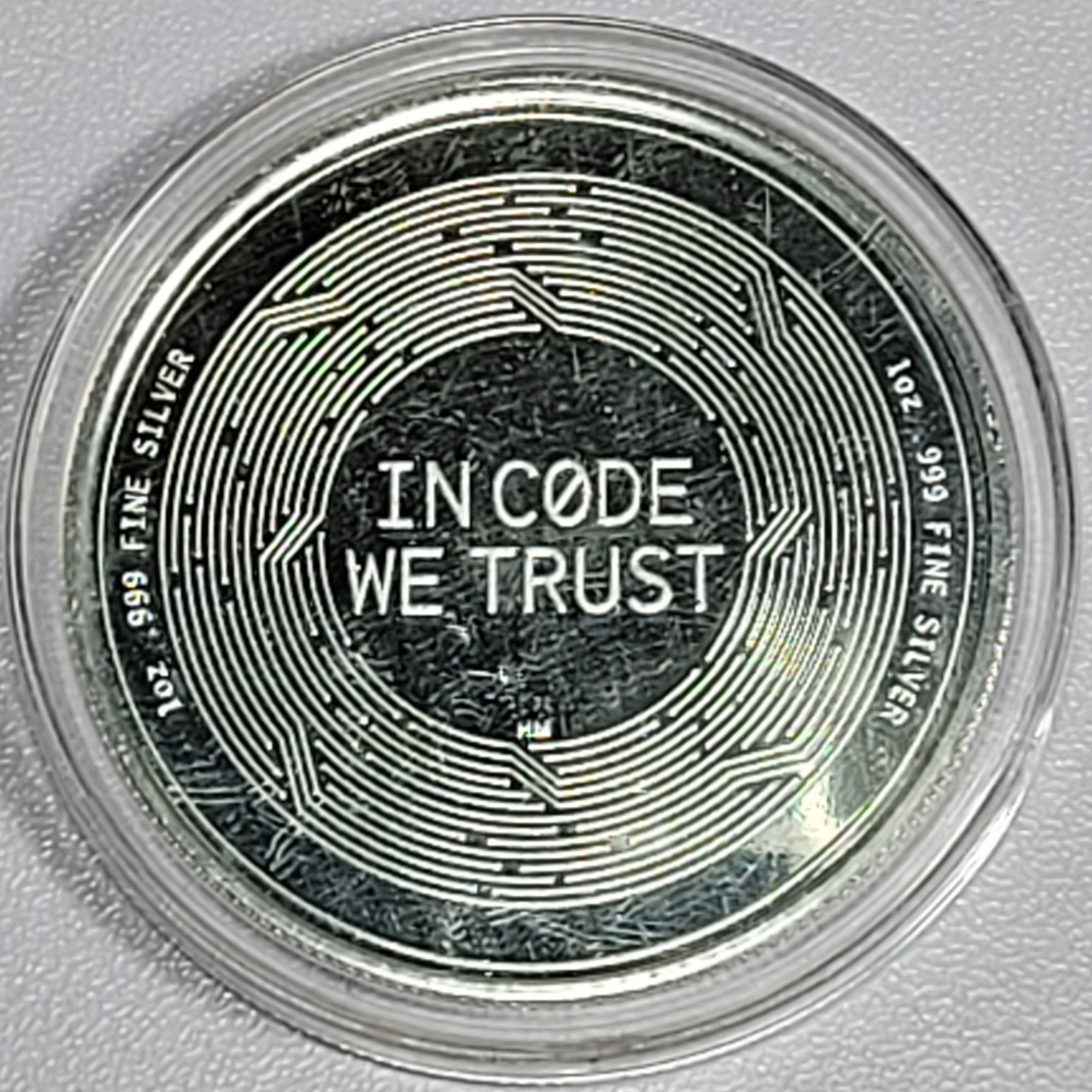 1 oz 999 Silver Bitcoin Round | Proxibid