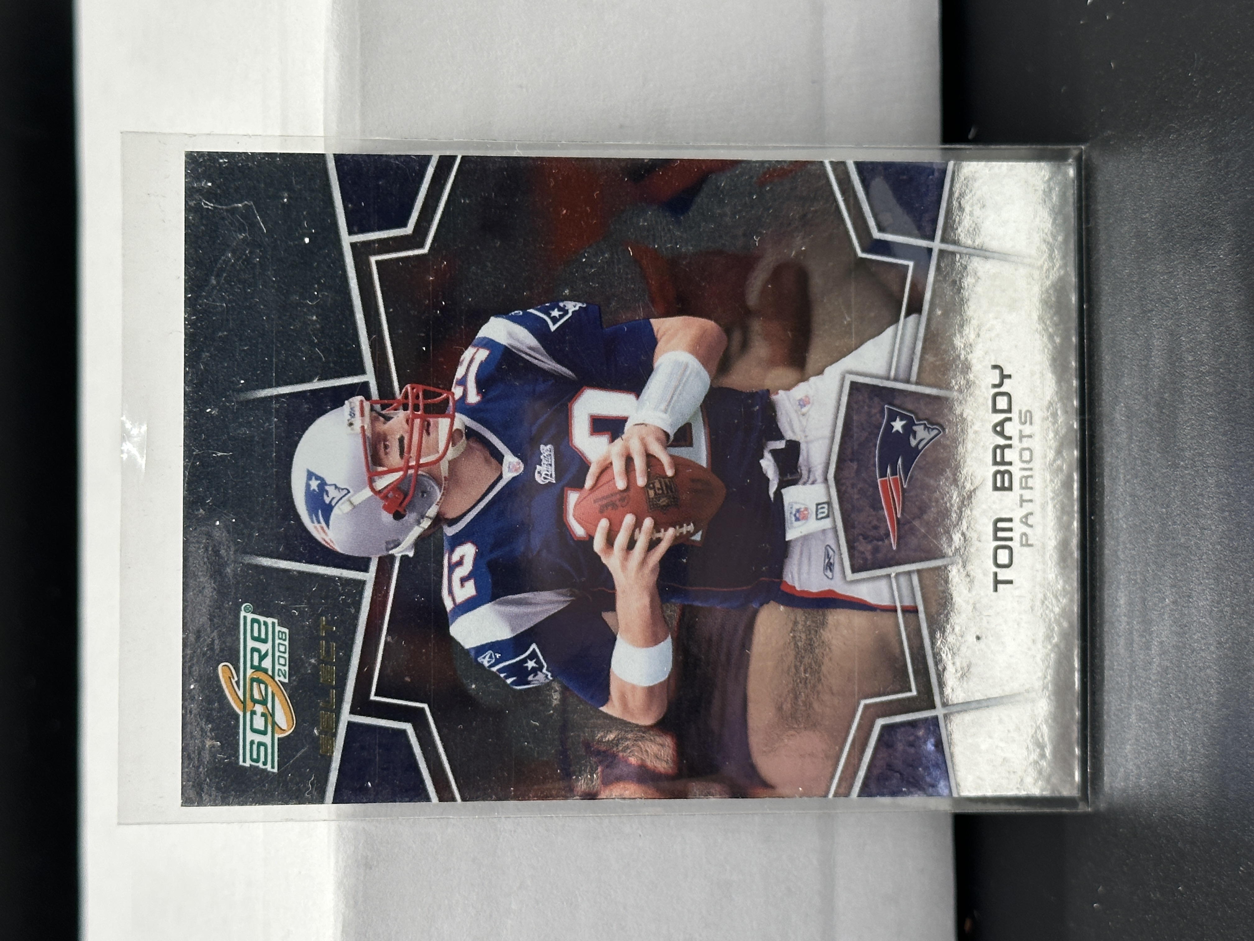 Tom Brady 2008 Playoff Absolute Tools Of The Trade Red Spectrum 01/100  First one