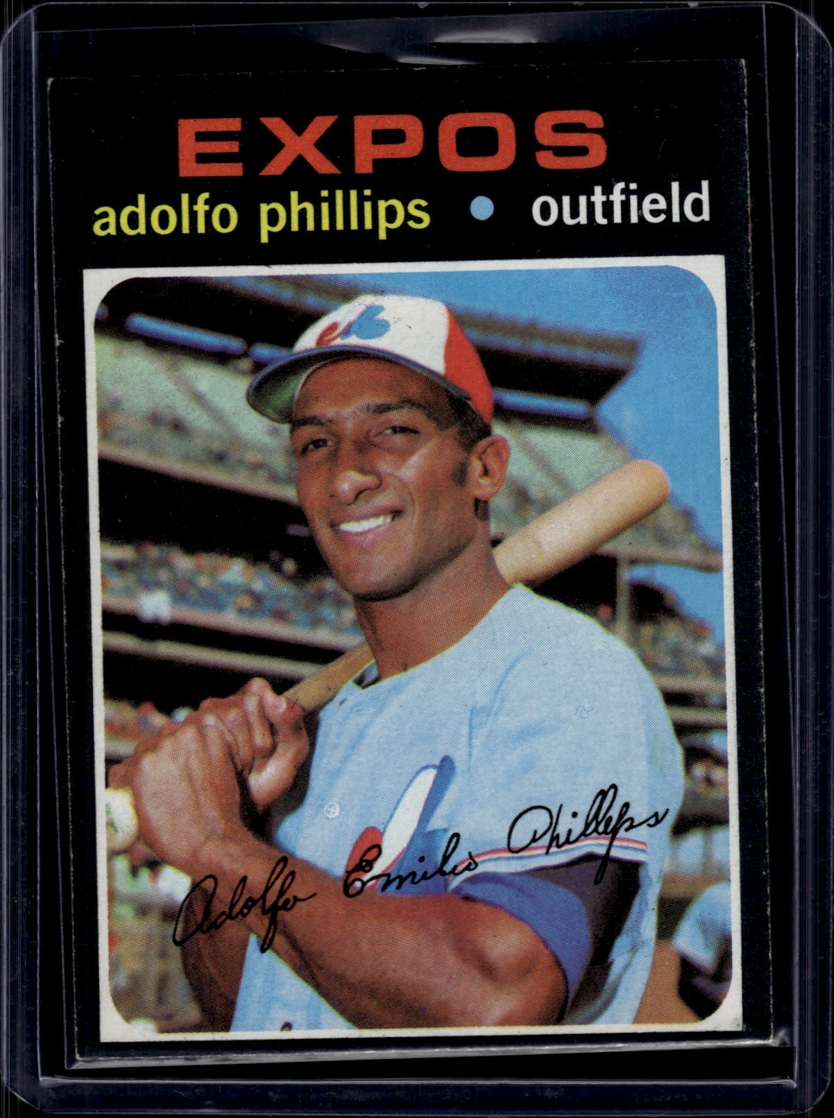 Ted Simmons Autographed 1971 Topps Rookie Card #117 St. Louis