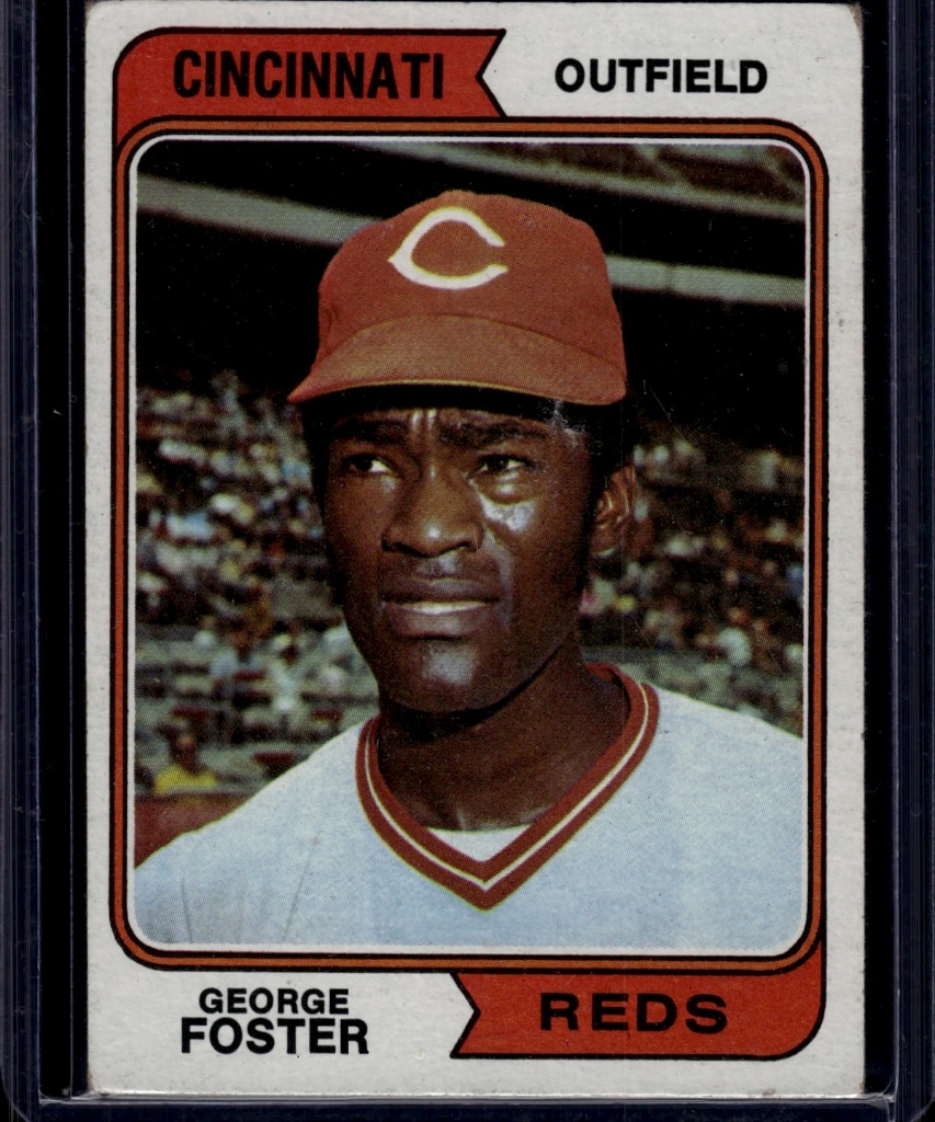  1974 Topps # 646 George Foster Cincinnati Reds