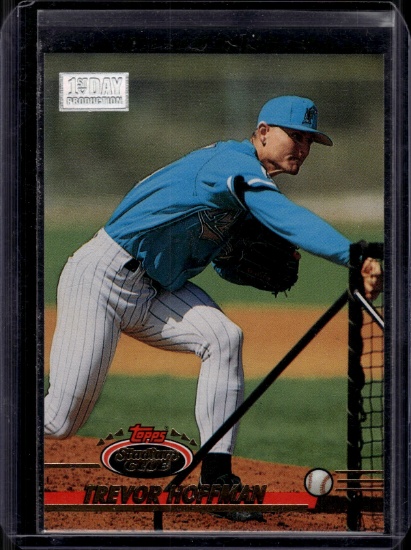 Trevor Hoffman 1993 Topps Stadium Club First Day Issue Parallel SP #451
