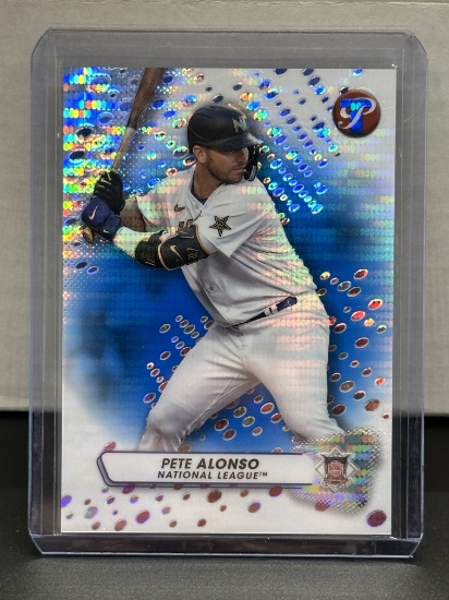 Pete Alonso 2023 Topps Pristine Blue Refractor (#73/75) Parallel #280