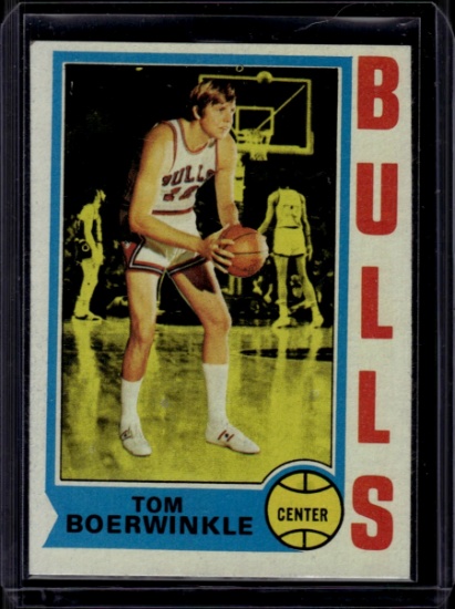 Tom Boerwinkle 1974-75 Topps #69