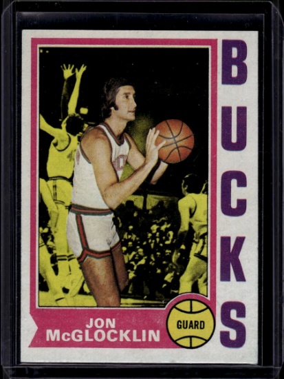 Jon McGlocklin 1974-75 Topps #37