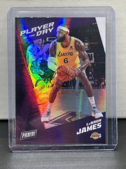 Lebron James 2021-22 Panini Player of the Day Foil #24