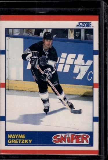 Wayne Gretzky 1990 Score Sniper #336