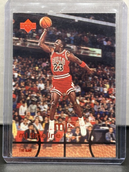Michael Jordan 1998 Upper Deck mj Timeline #8