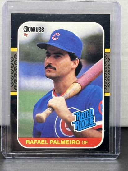 Rafael Palmeiro 1987 Donruss Rated Rookie RC #43