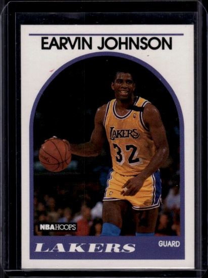 Magic Johnson 1989 NBA Hoops #270