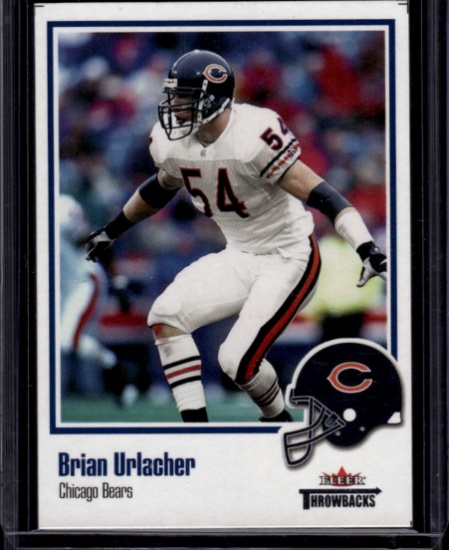 Brian Urlacher 2002 Fleer Throwbacks #86