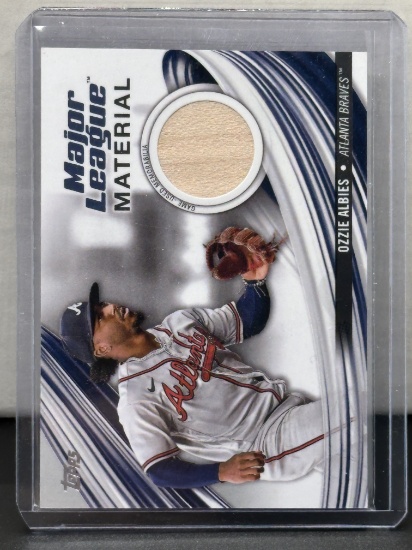 Ozzie Albies 2023 Topps Major League Material Insert #MLM-OA