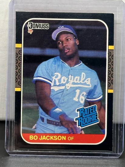 Bo Jackson 1987 Donruss Rated Rookie RC #35