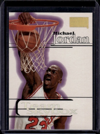 Michael Jordan 1998 Fleer Premium Team Skybox #235