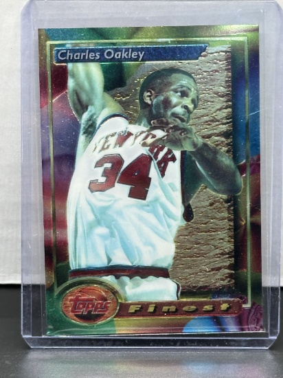 Charles Oakley 1993-94 Topps Finest #144