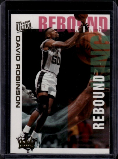 David Robinson 1994-95 Fleer Ultra Rebound King Insert #8