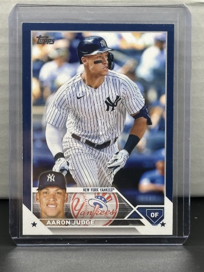 Aaron Judge 2023 Topps Royal Blue Parallel #62