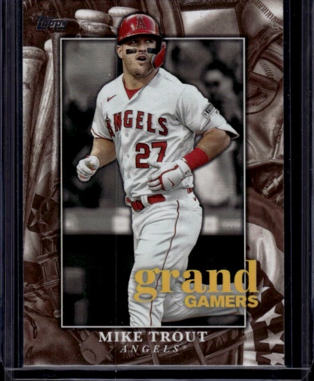 Mike Trout 2024 Topps Grand Gamers Insert #GOG-20